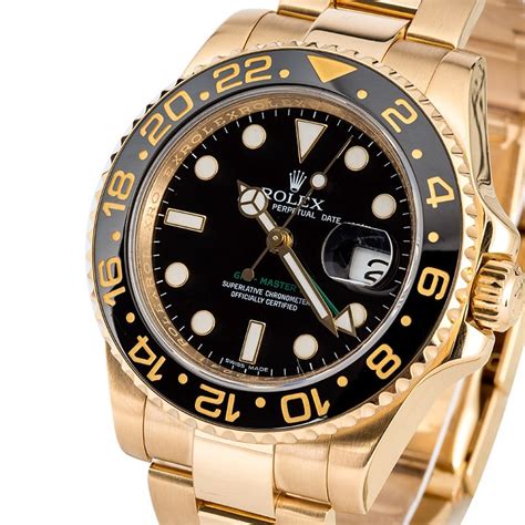 rolex gmt gold black dial|Rolex gmt master 11.